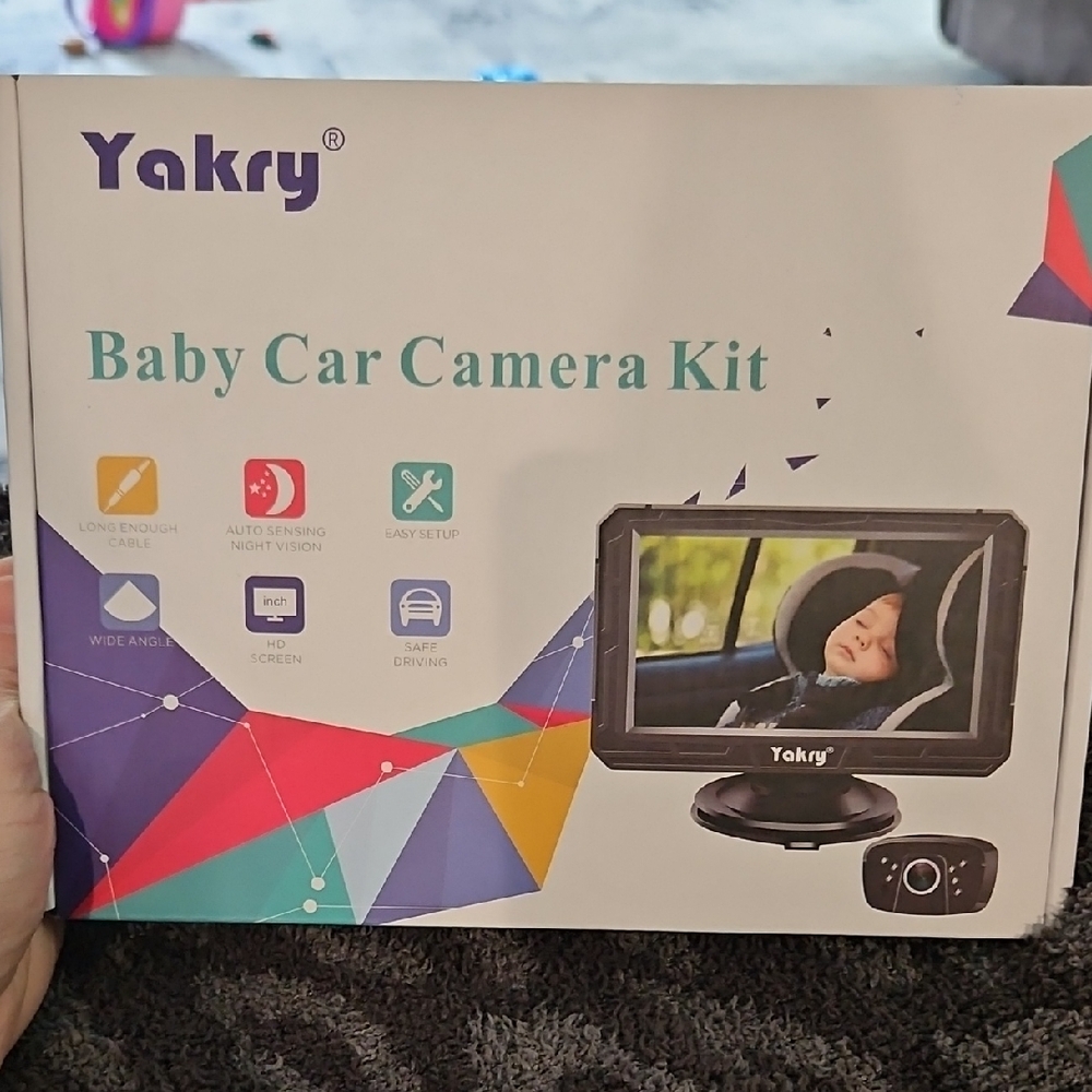 Baby Car Camera Kit - Black NEW